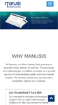 Mobile Screenshot of manusis.com