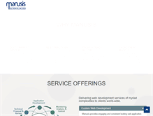 Tablet Screenshot of manusis.com